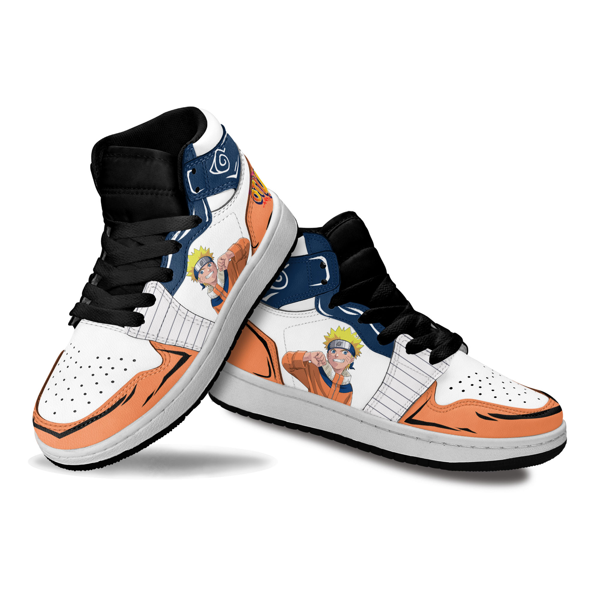 NRT Uzumaki Young Kids Sneakers Custom Anime NRT Shoes For Kids