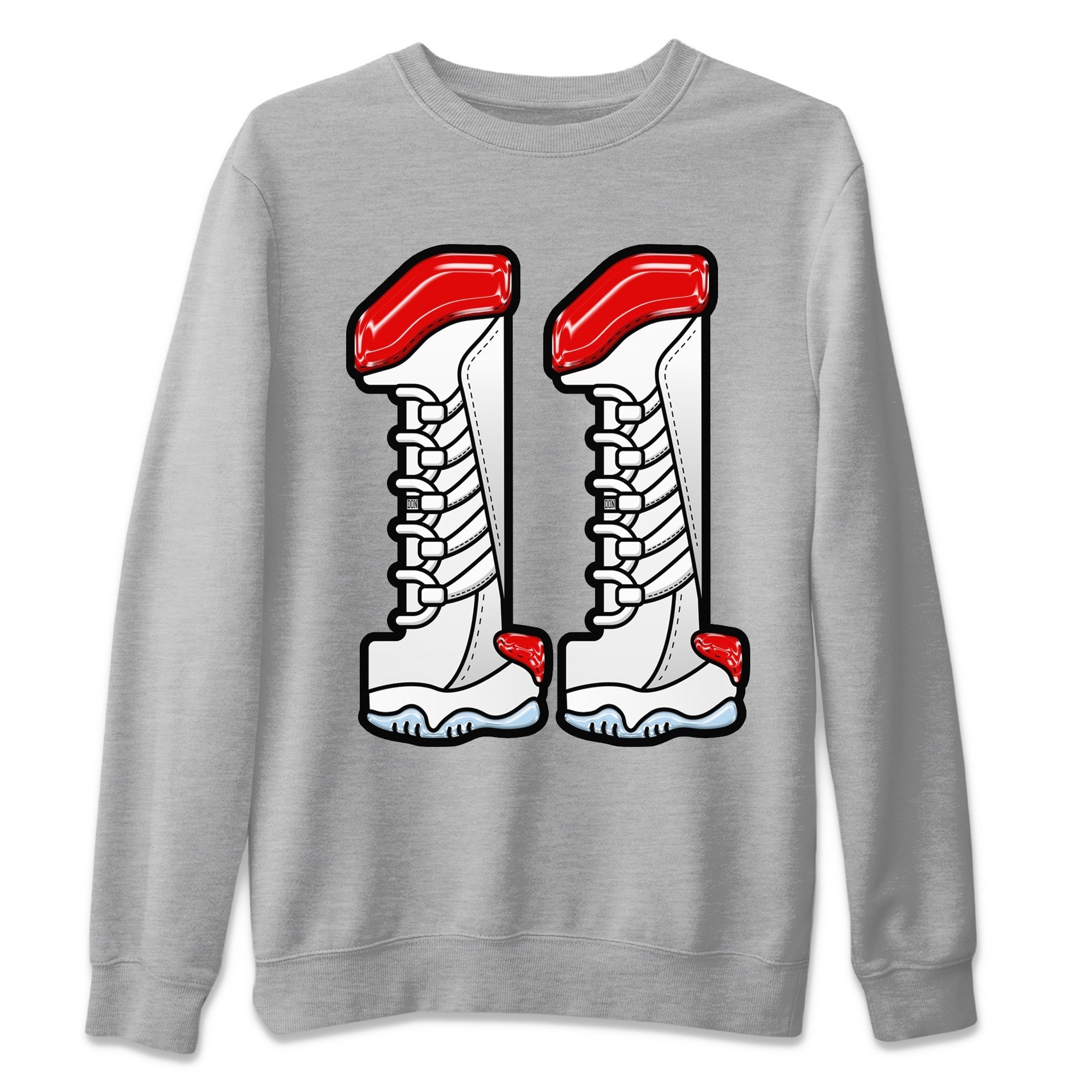 Number 11 Unisex Sweater – Air Jordan 11 cherry, Sneakers Matching Sweater