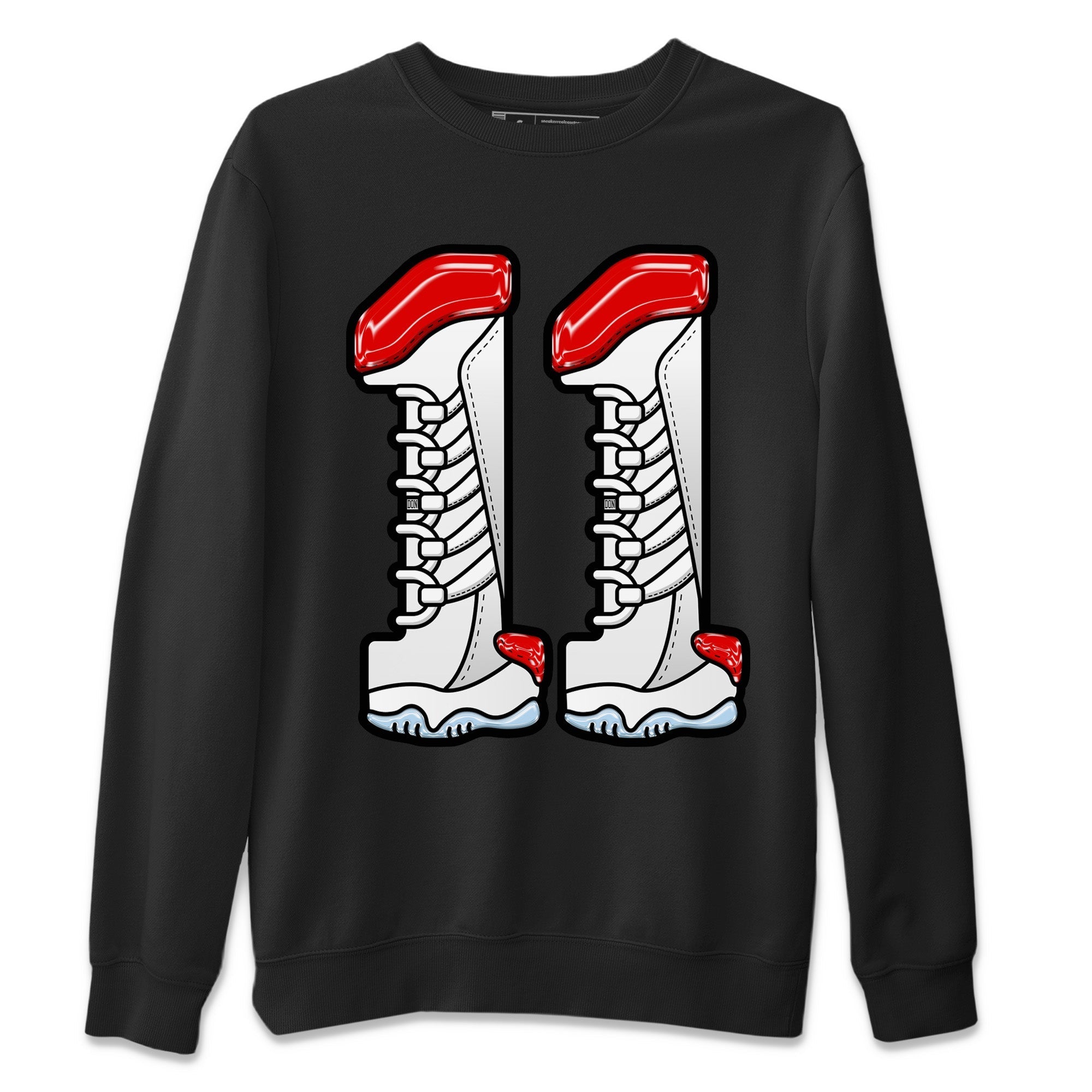 Number 11 Unisex Sweater – Air Jordan 11 cherry, Sneakers Matching Sweater