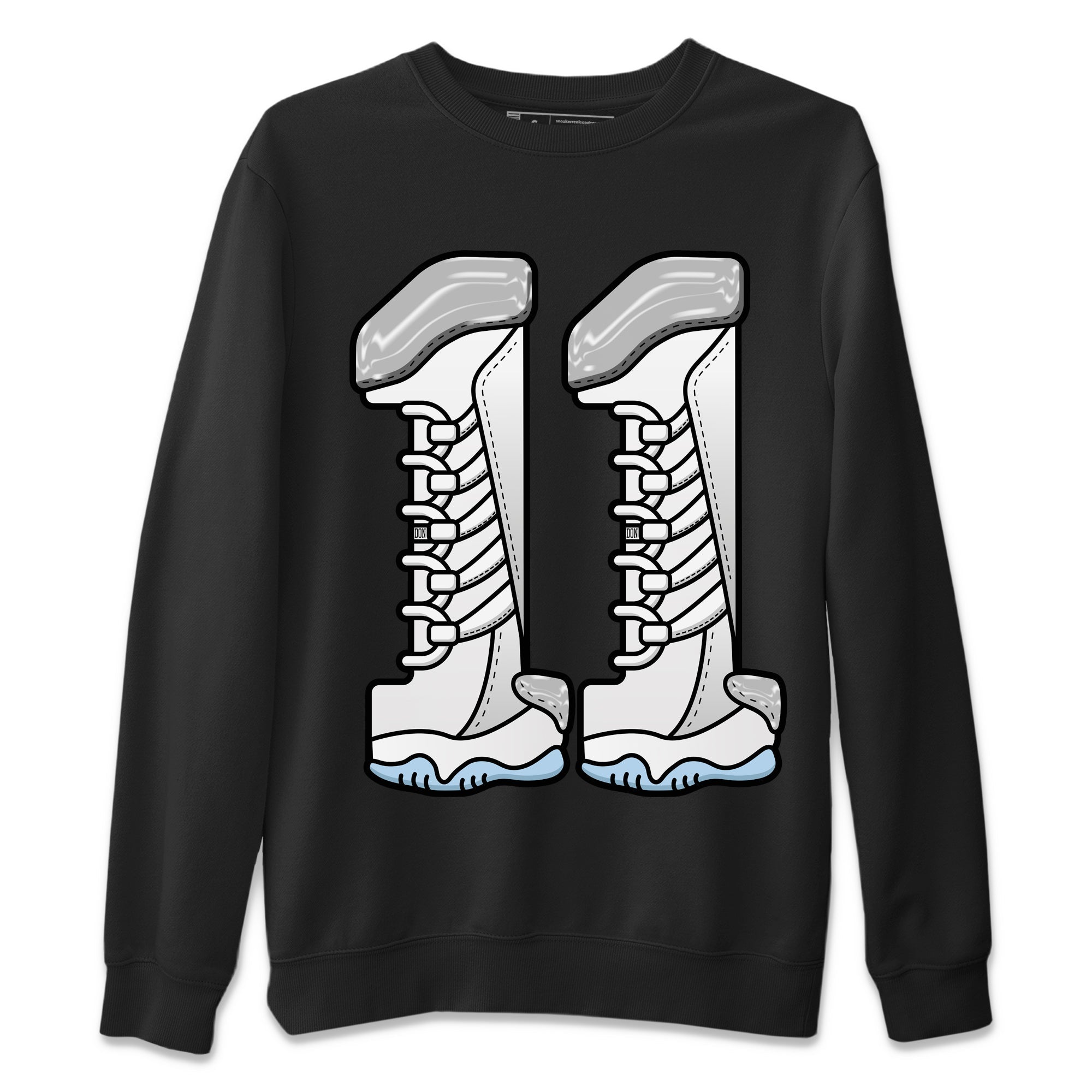 Number 11 Unisex Sweater – Air Jordan 11 White Cement, Sneakers Matching Sweater