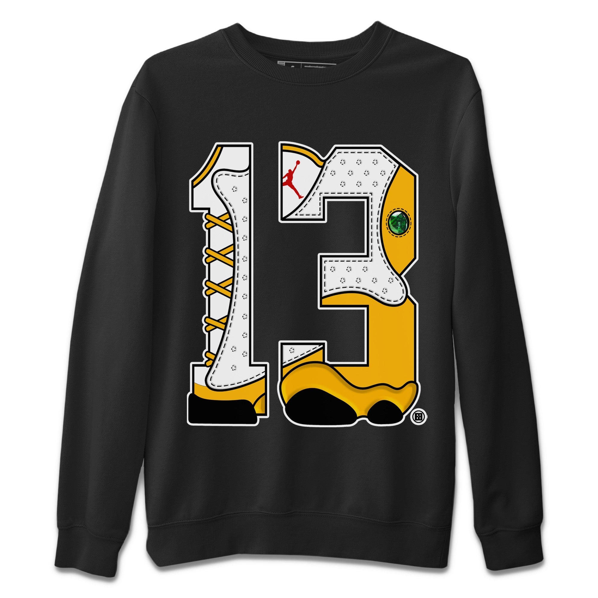 Number 13 Unisex Sweater – Air Jordan 13 Del Sol, Sneakers Matching Sweater