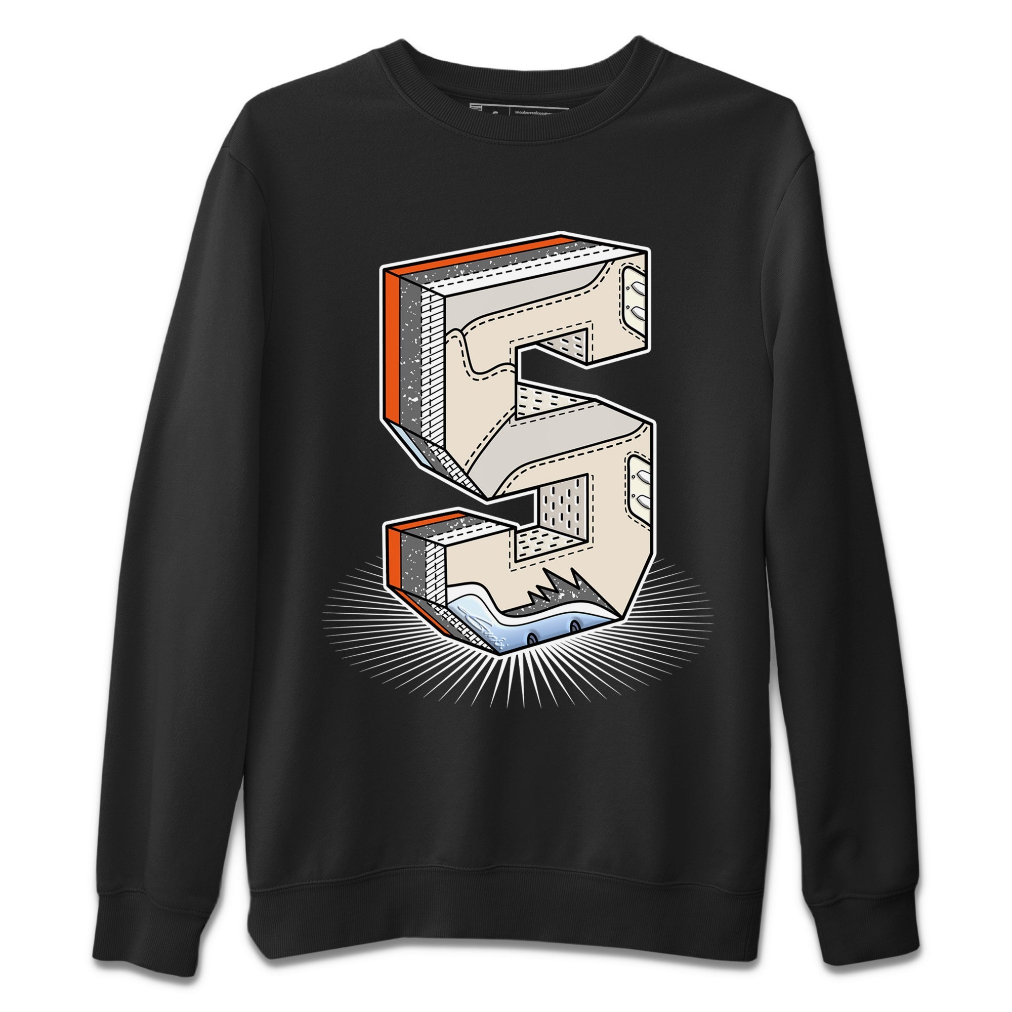 Number Statue Unisex Sweater – Air Jordan 5 Craft, Sneakers Matching Sweater