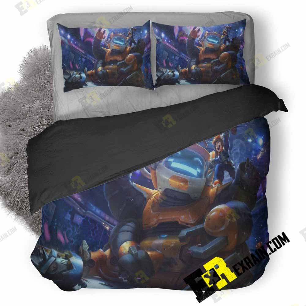 Nunu Bot League Of Legends Og 3D Customized Duvet Cover Bedding Set