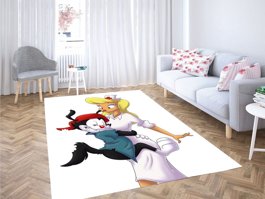 Nurse Animaniacs Living Room Modern Carpet Rectangle Rug