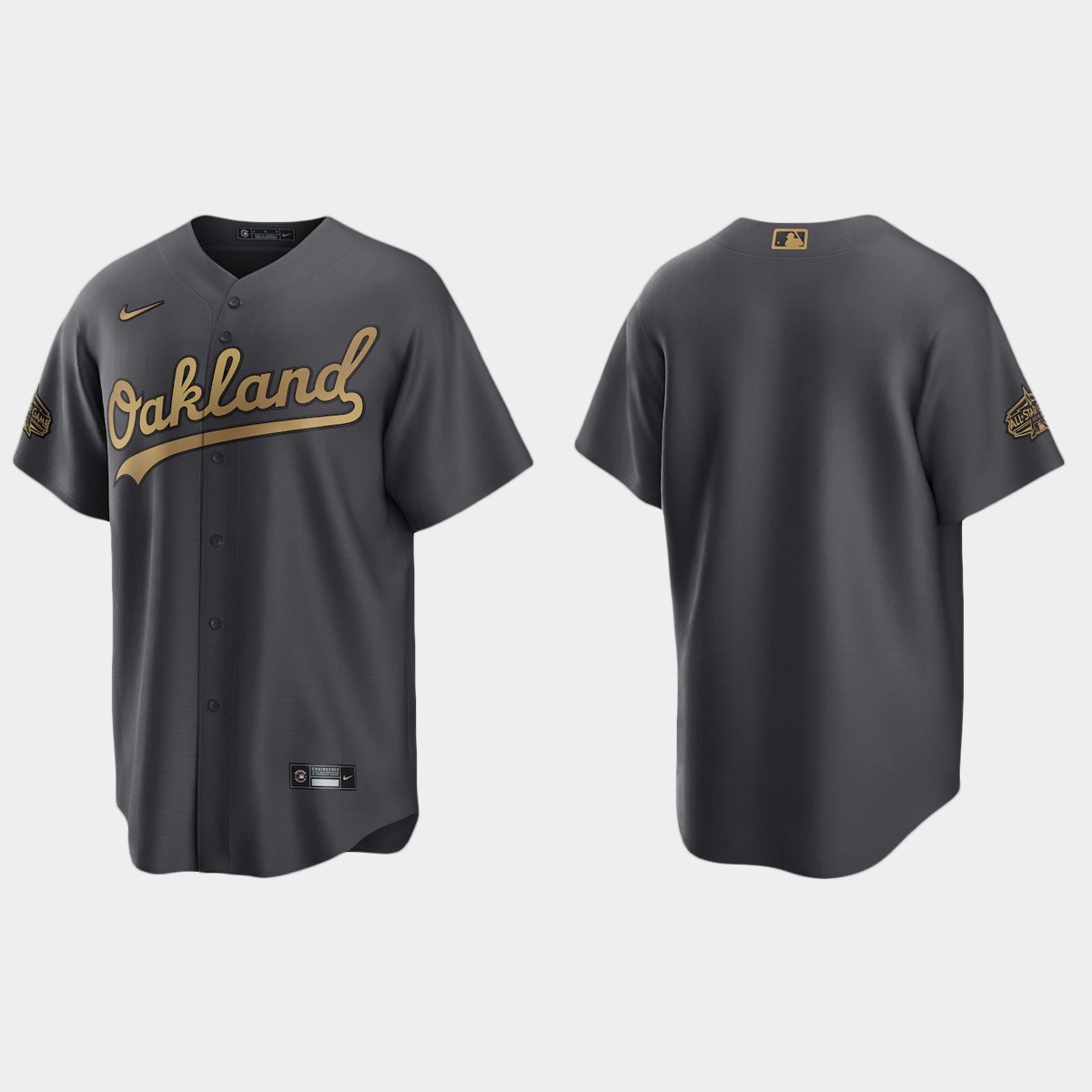 Oakland Athletics 2022 MLB All-Star Game Jersey - Charcoal