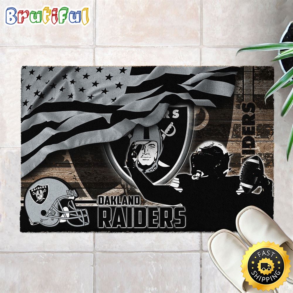 Oakland Raiders NFL-Doormat For Your This Sports Season