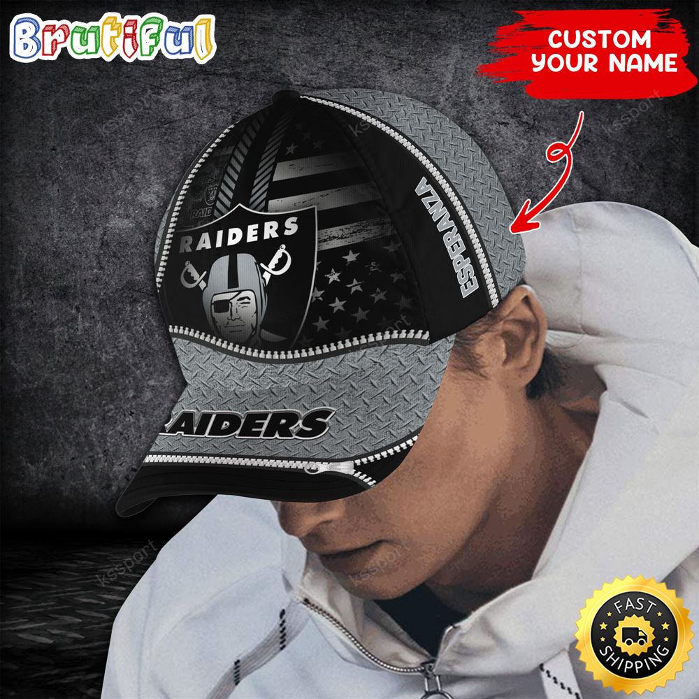 Oakland Raiders Nfl-Personalize Cap Steel Style Trending Season
