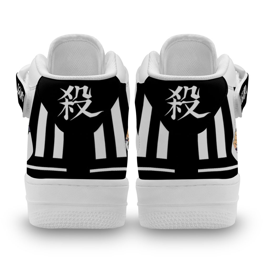 Obanai Sneakers Air Mid Custom Anime Demon Slayer Shoes