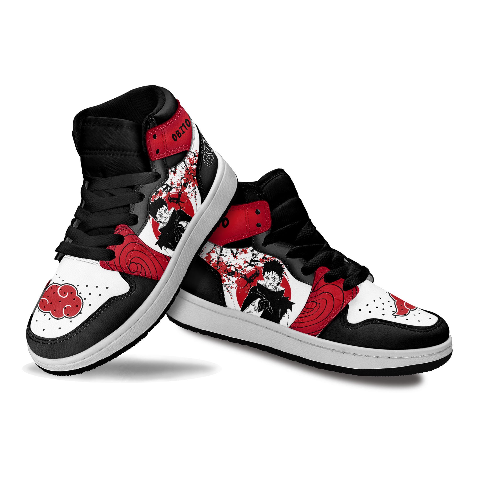 Obito Uchiha Kids Sneakers Custom Anime Shoes For Kids Japan Style