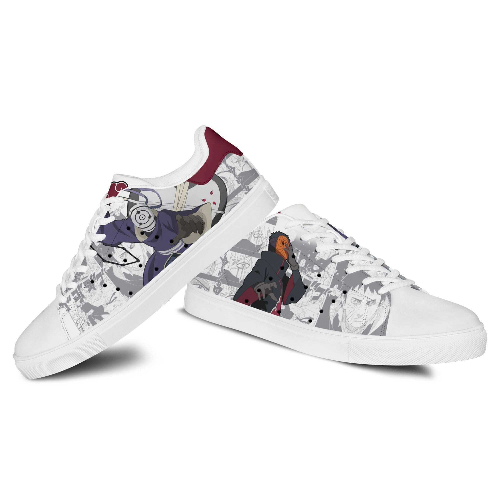 Obito Uchiha Skate Sneakers Custom NRT Anime Shoes