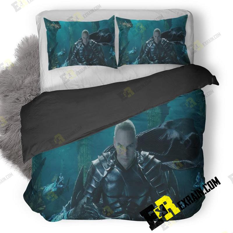 Ocean Master In Aquaman Movie F2 3D Customized Duvet Cover Bedding Set