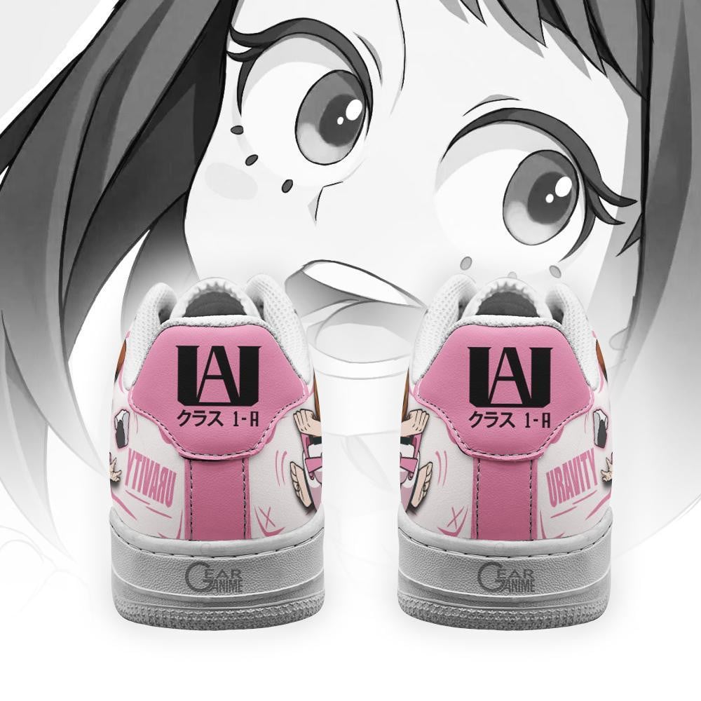 Ochaco Uraraka Air Sneakers Custom Anime My Hero Academia Shoes