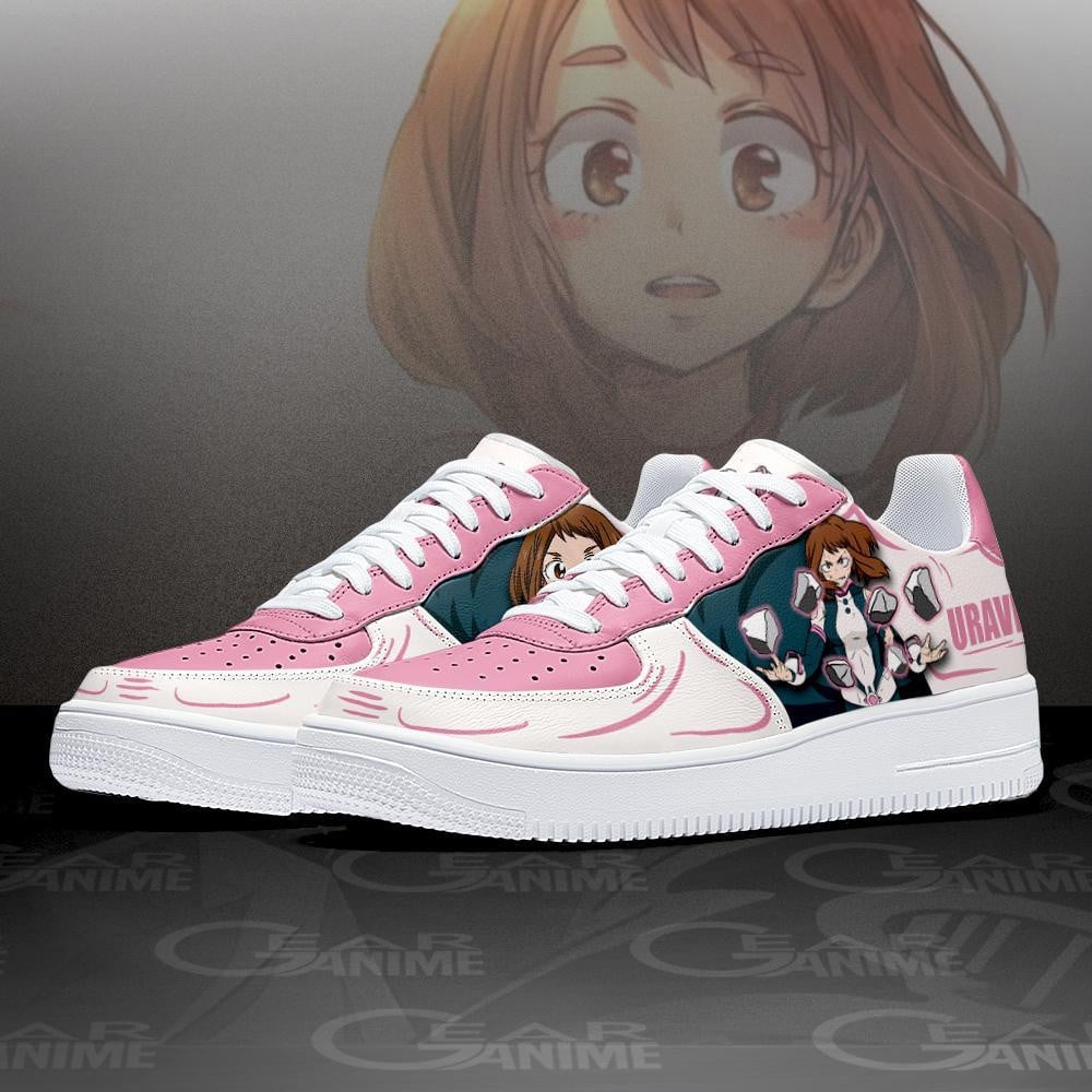 Ochaco Uraraka Air Sneakers Custom Anime My Hero Academia Shoes