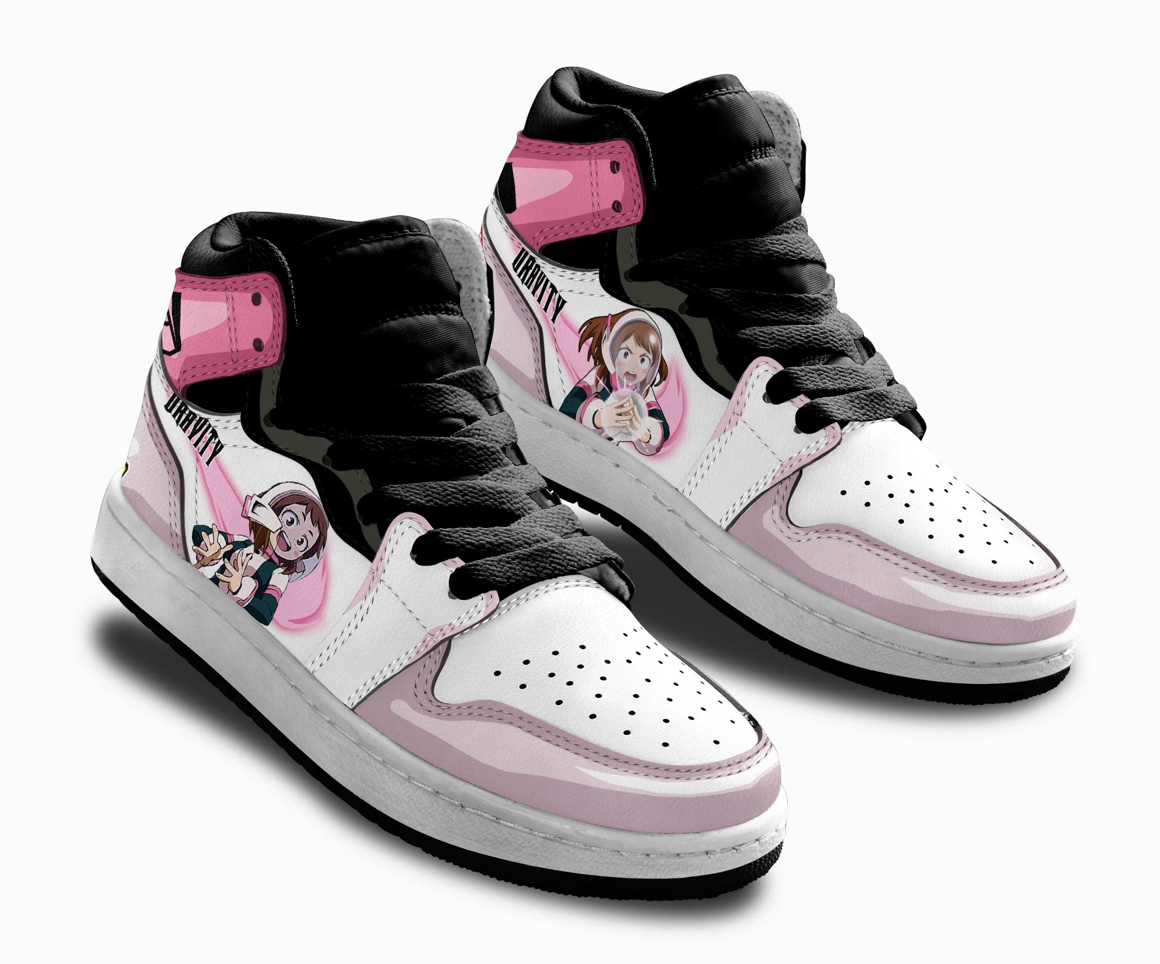 Ochako Kids Sneakers Custom My Hero Academia Anime Shoes For Kids