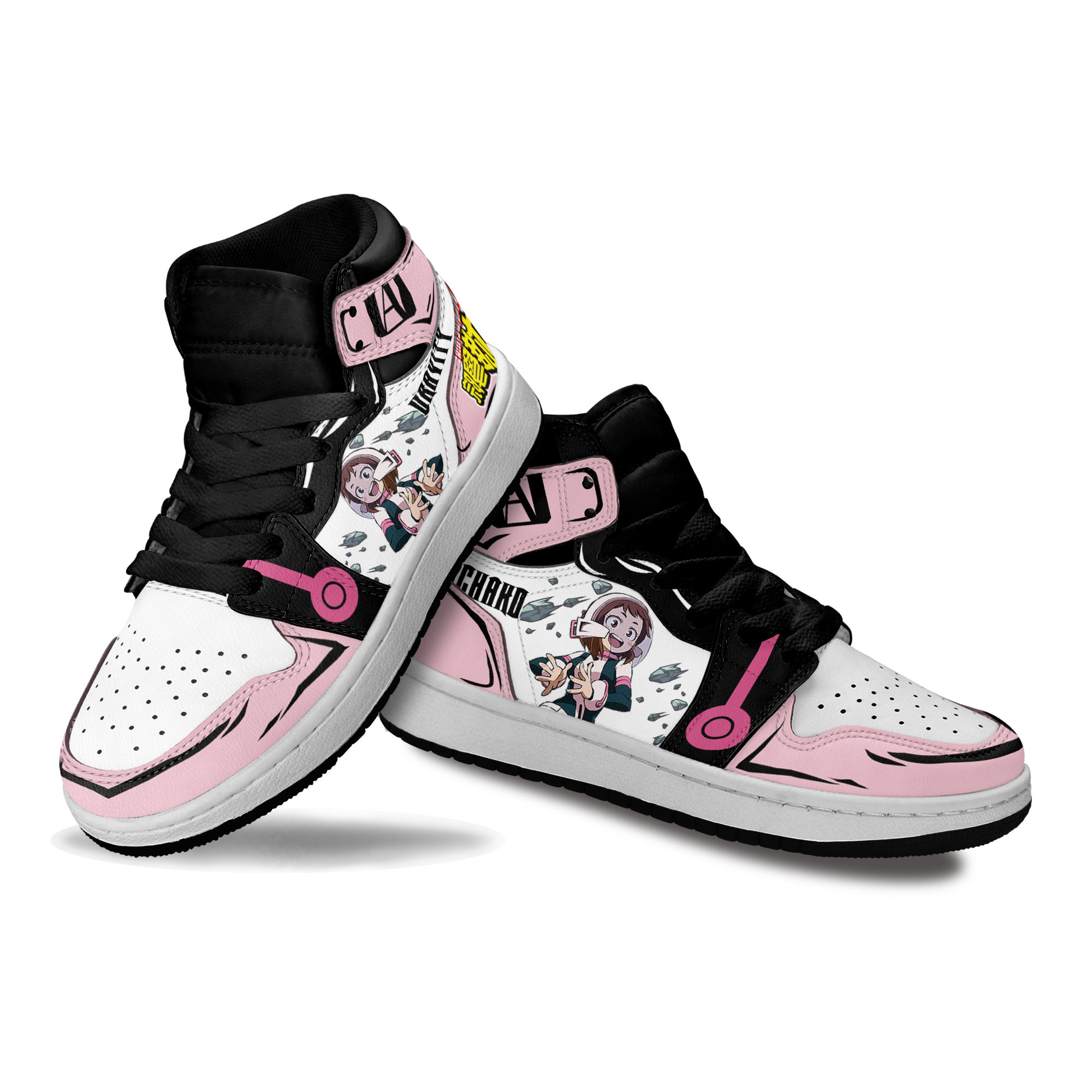 Ochako Uraraka Kids Sneakers Custom Anime My Hero Academia Shoes For Kids