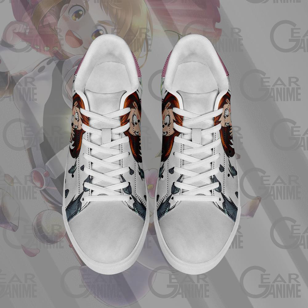 Ochako Uraraka Skate Shoes My Hero Academia Custom Anime Shoes