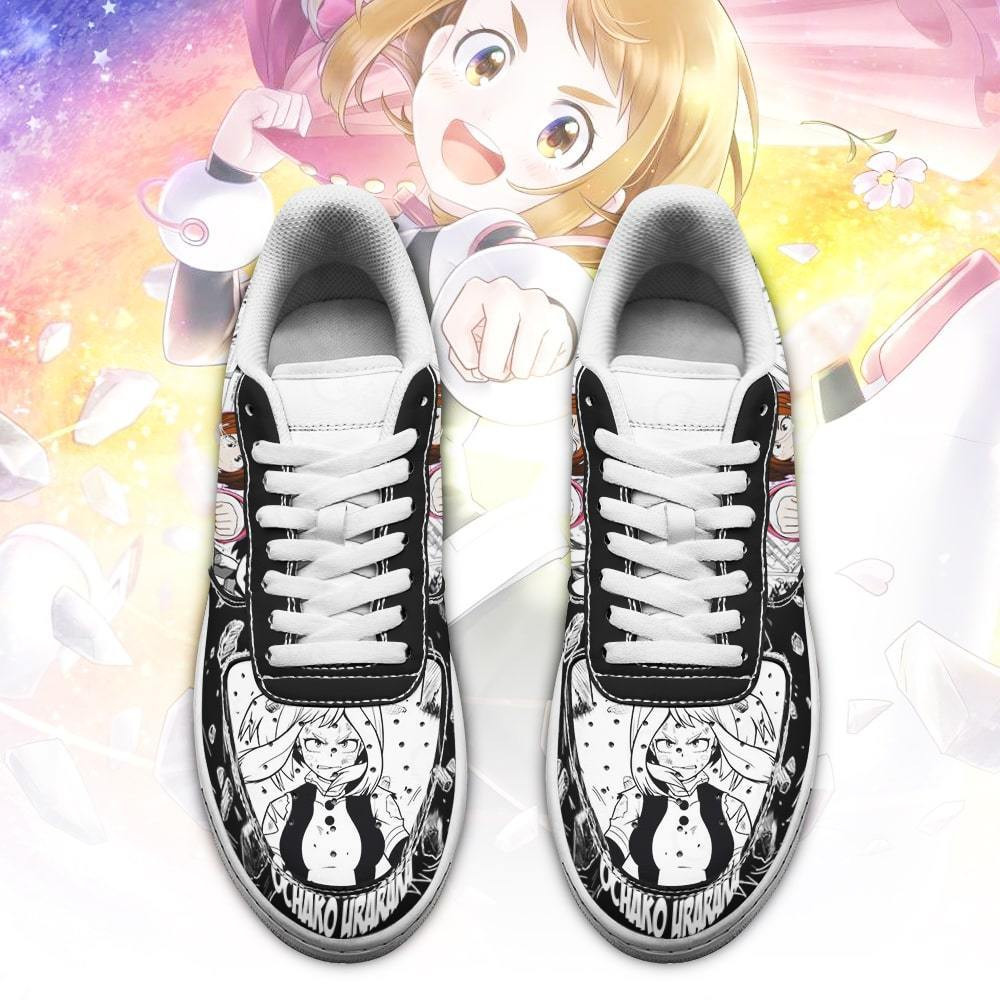 Ochako Uraraka Sneakers Custom My Hero Academia Anime Shoes Fan Gift