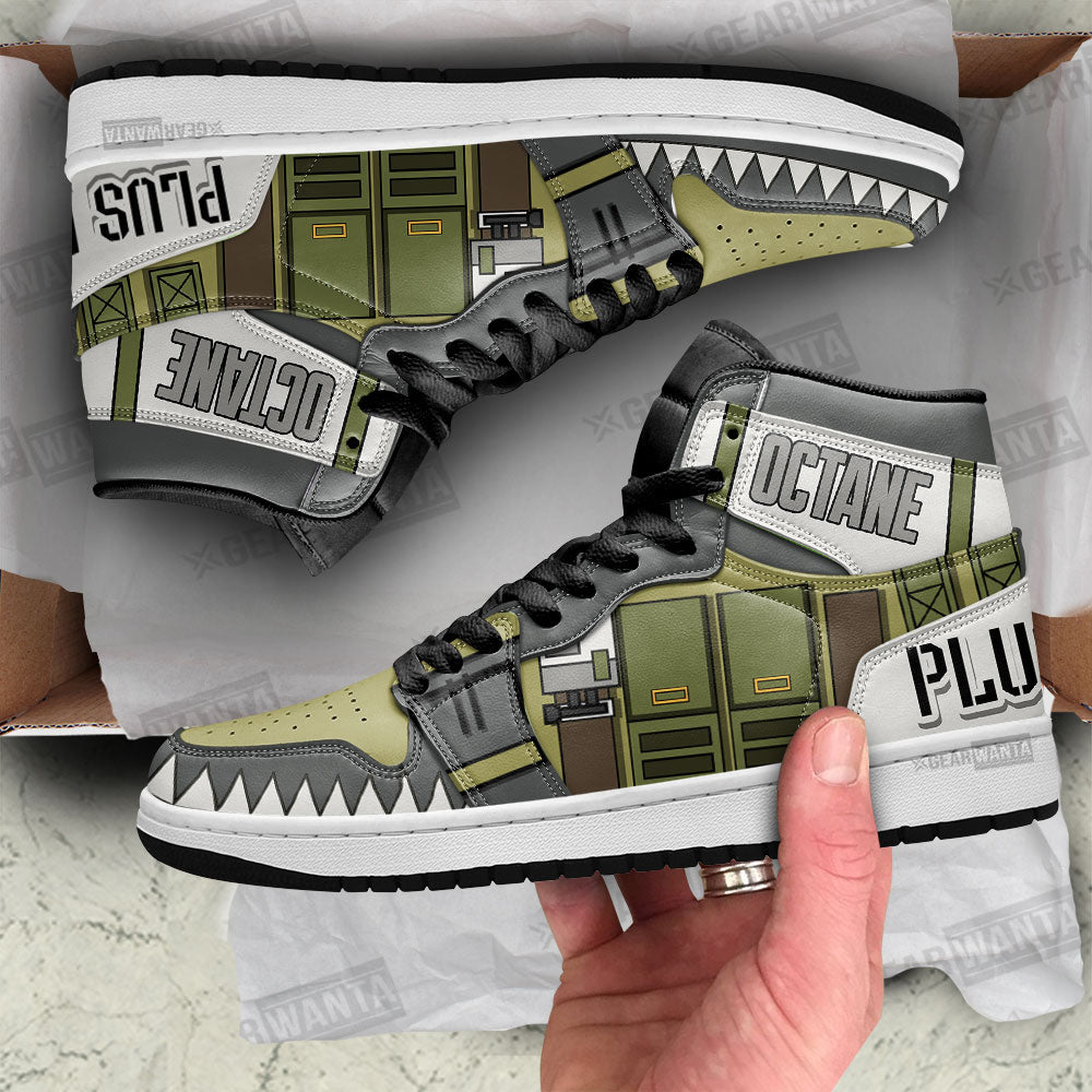 Octane Apex Legends AJ1 Sneakers Uniform Shoes, Air Jordan Hightop