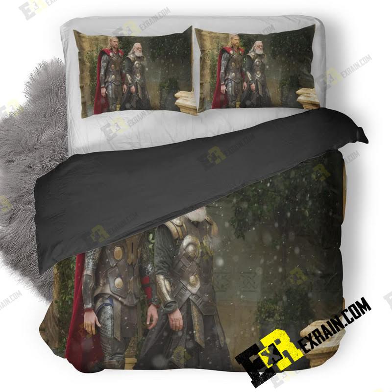 Odin And Thor 5K Fg 3D Customized Duvet Cover Bedding Set