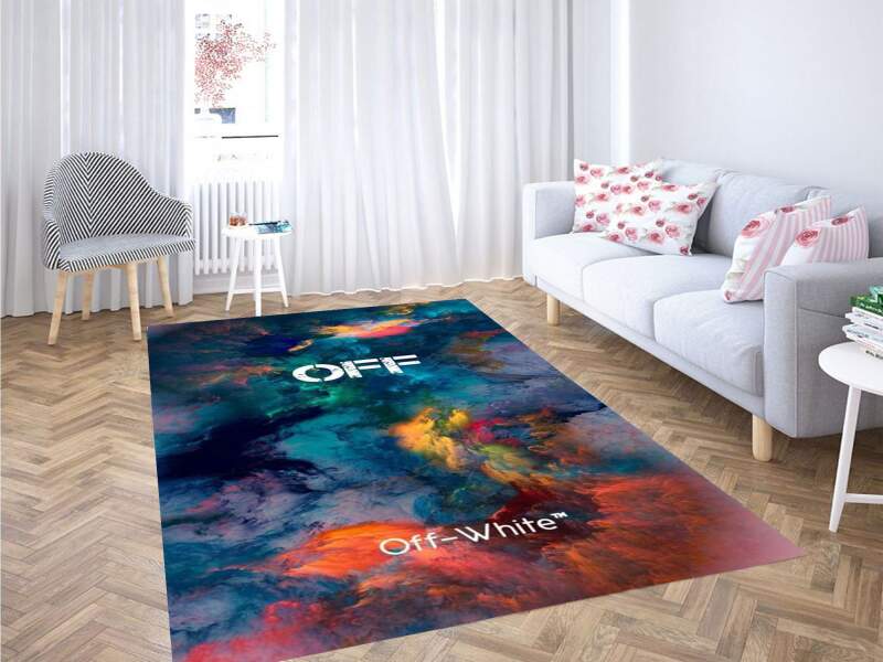Off White Backgrounds Carpet Rectangle Rug