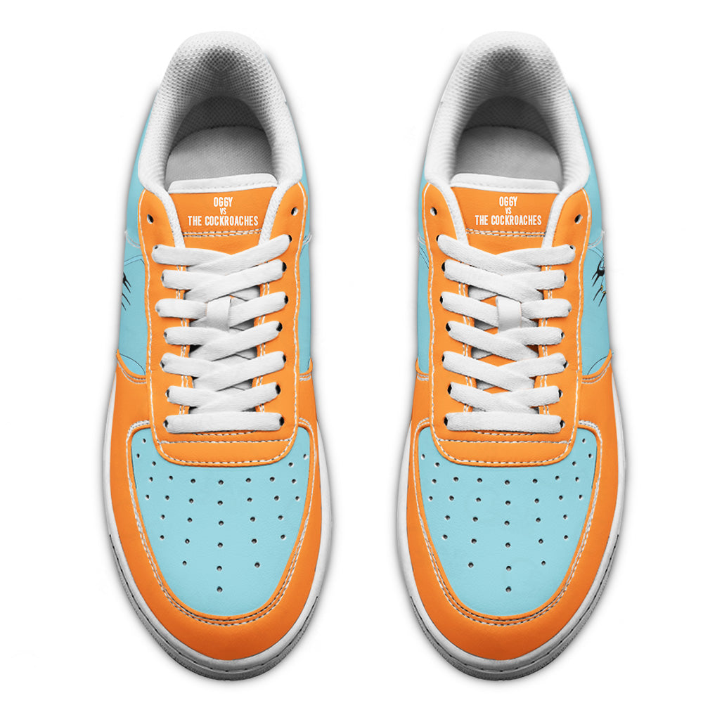 Oggy and the Cockroaches Air Sneakers Custom Cartoon Shoes