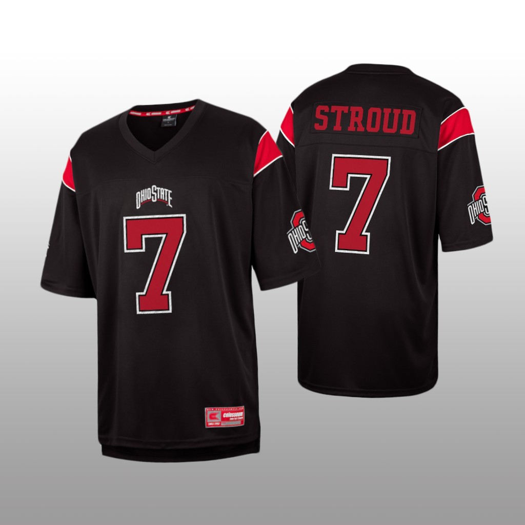Ohio State Buckeyes C.J. Stroud Black Fashion Jersey - Men's