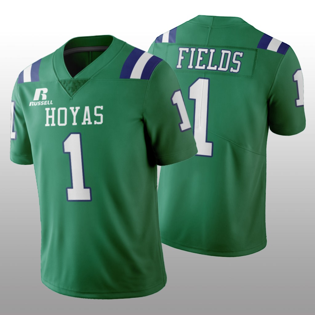 Ohio State Buckeyes Green Game High School Justin Fields Jersey