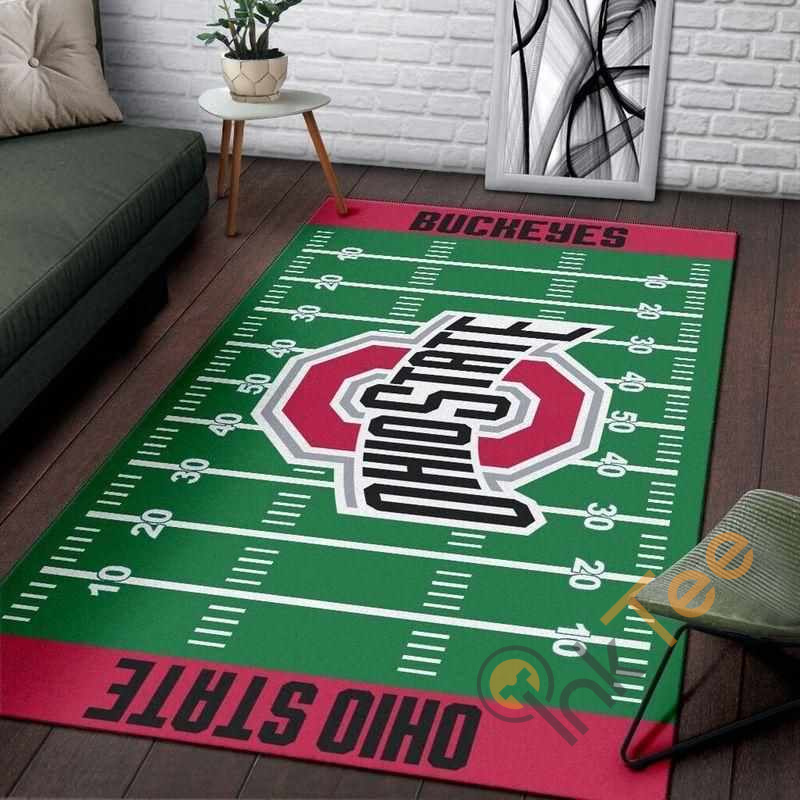Ohio State Buckeyes Home Field Area Rectangle Rug