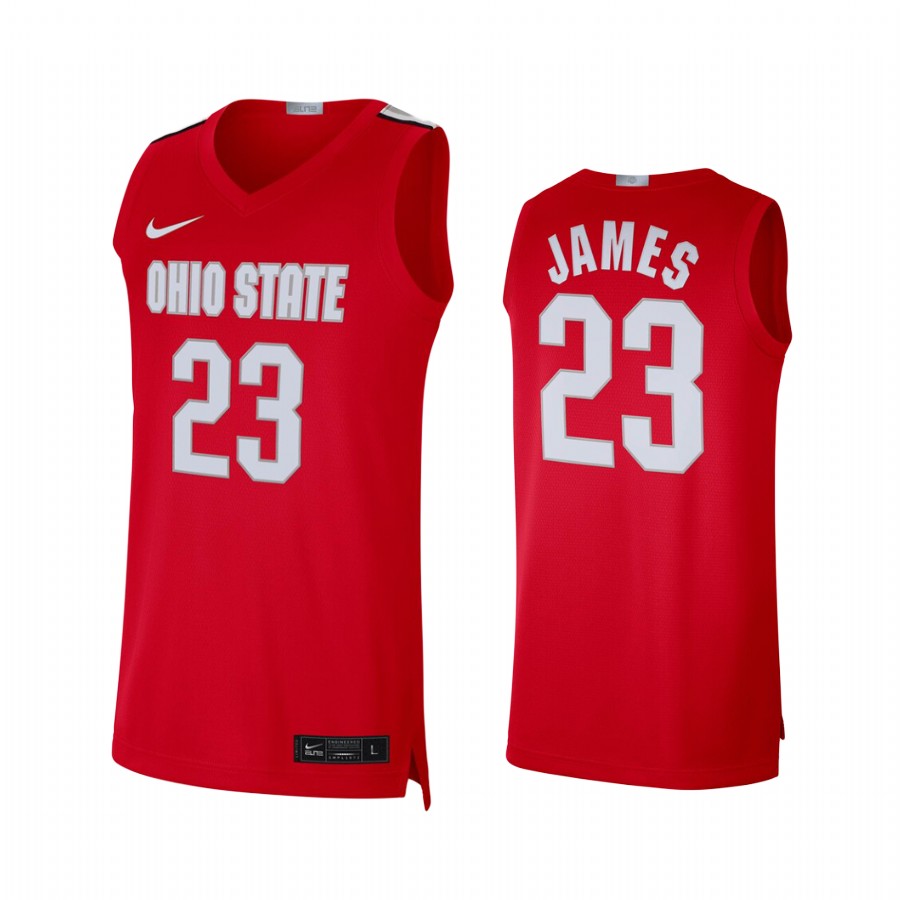 Ohio State Buckeyes LeBron James Scarlet Alumni Limited Jersey