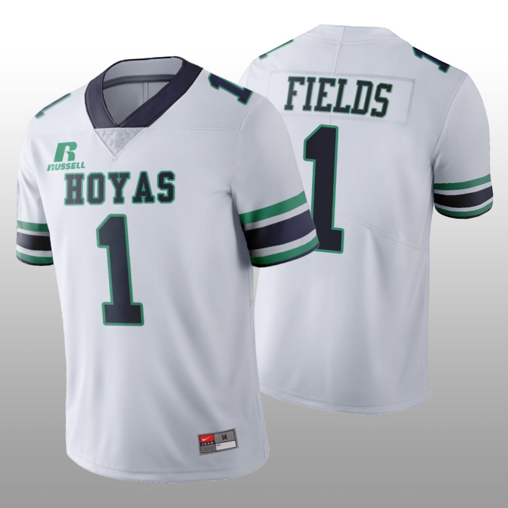 Ohio State Buckeyes White Game High School Justin Fields Jersey