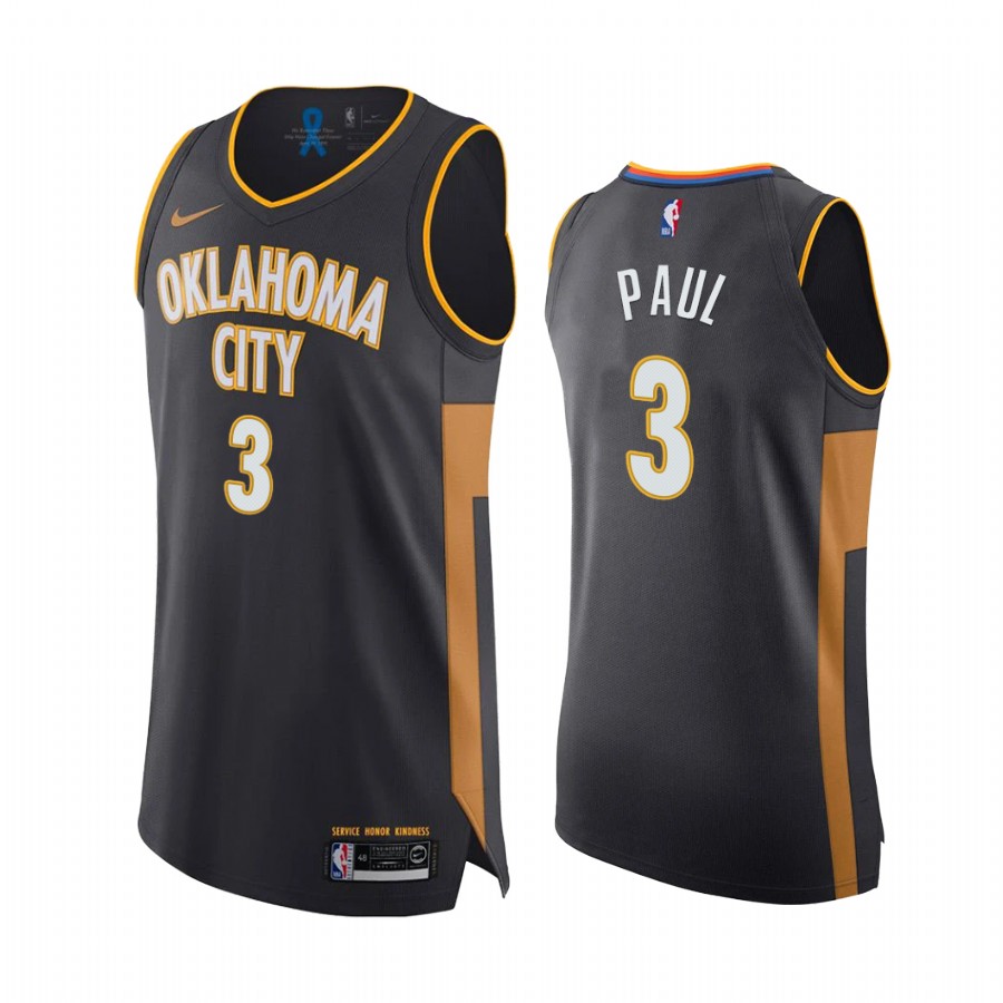 Oklahoma City Thunder Chris Paul 2019-20 City Edition Jersey