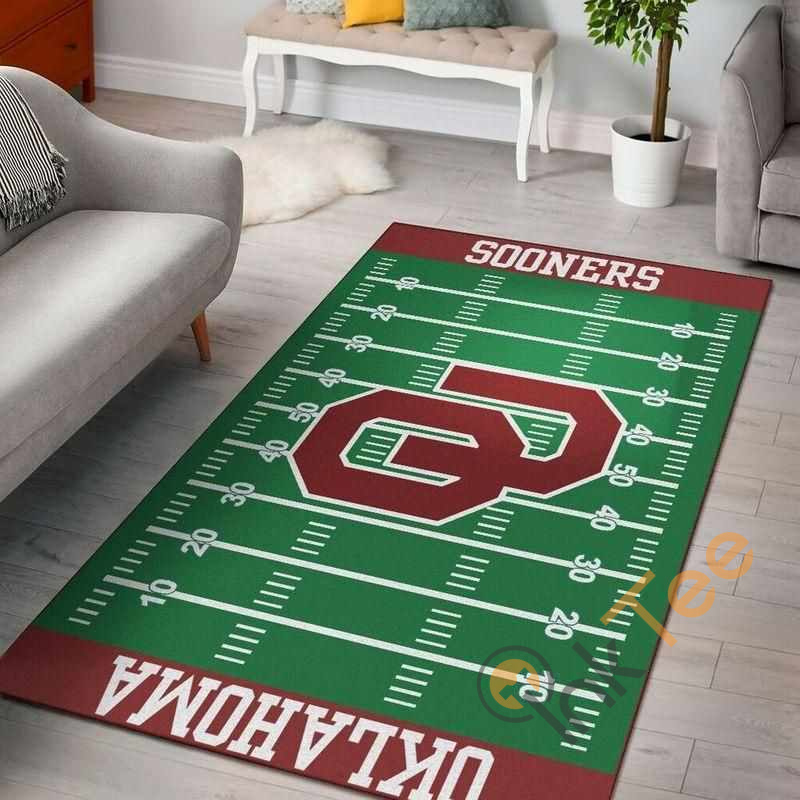 Oklahoma Sooners Home Field Area Rectangle Rug