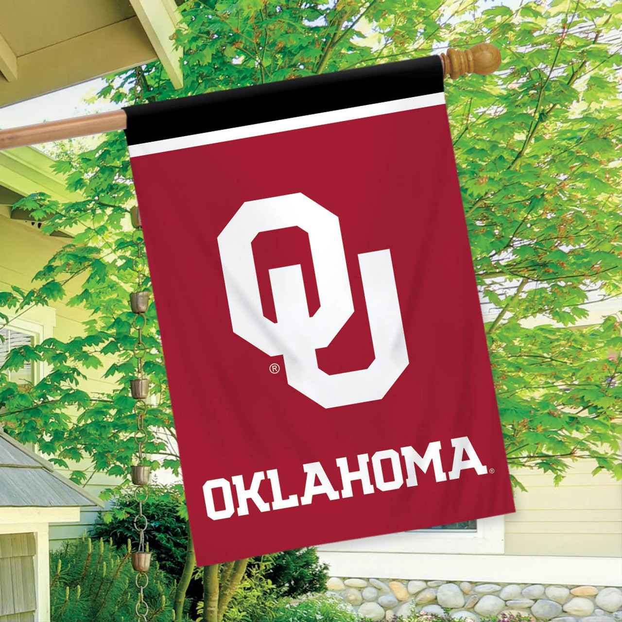 Oklahoma Sooners NCAA Garden Flag, House Flag