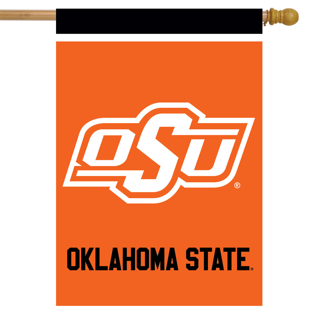 Oklahoma State Cowboys NCAA Garden Flag, House Flag