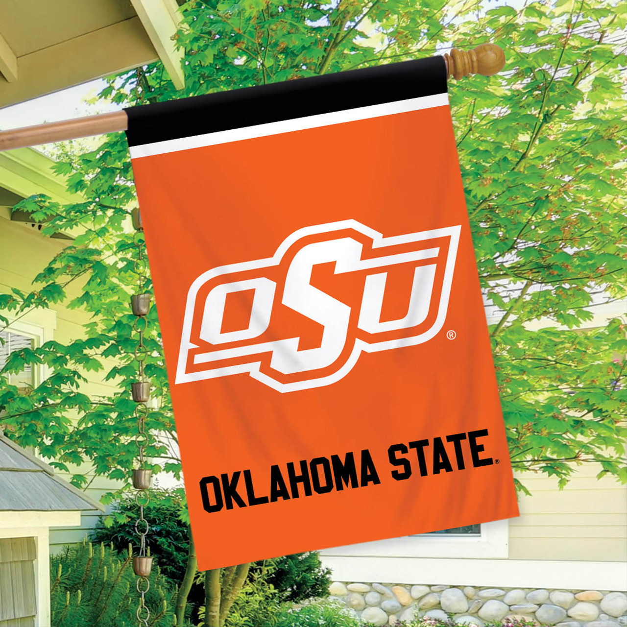 Oklahoma State Cowboys NCAA Garden Flag, House Flag