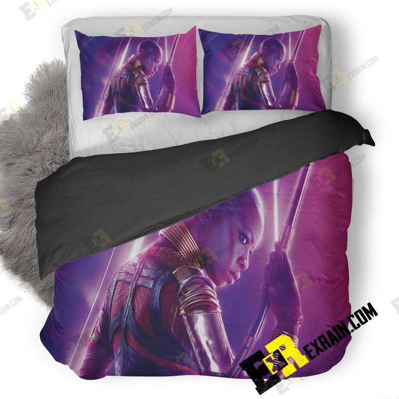 Okoye In Avengers Infinity War 8K Poster 7C 3D Customized Duvet Cover Bedding Set