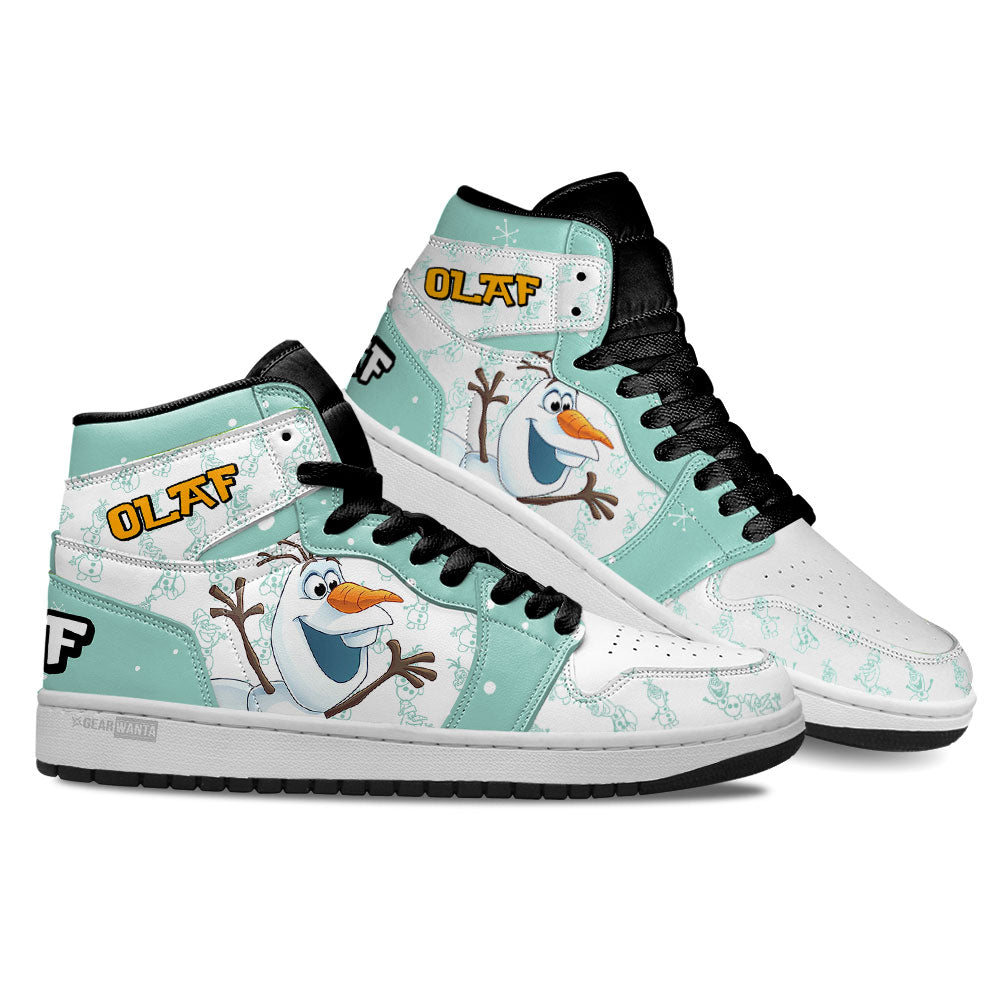 Olaf J1 Shoes For Cartoon Fans Sneakers, Air Jordan Hightop