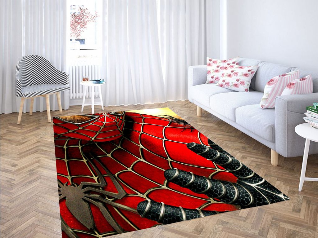 Old Marvel Comic Style Living Room Modern Carpet Rectangle Rug