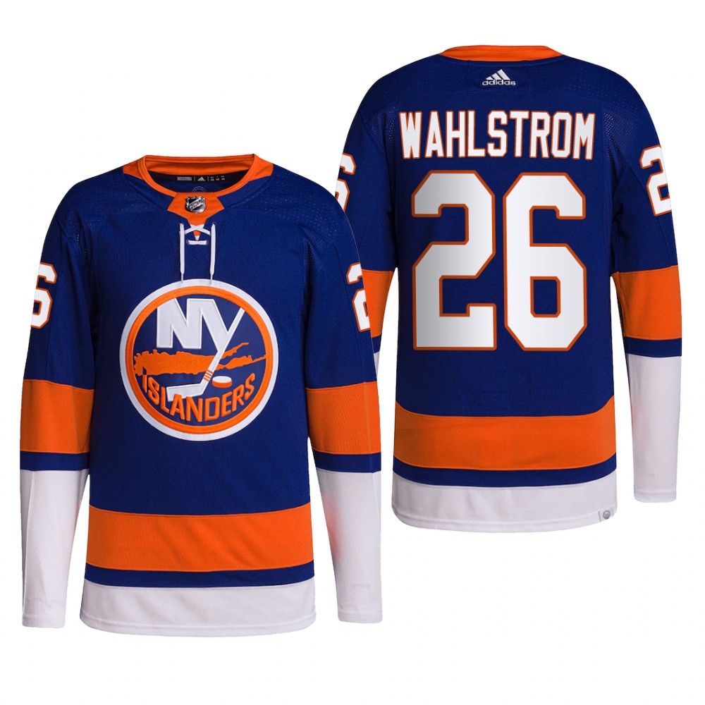 Oliver Wahlstrom New York Islanders Home Jersey 2022 Royal #26 Primegreen Pro Uniform