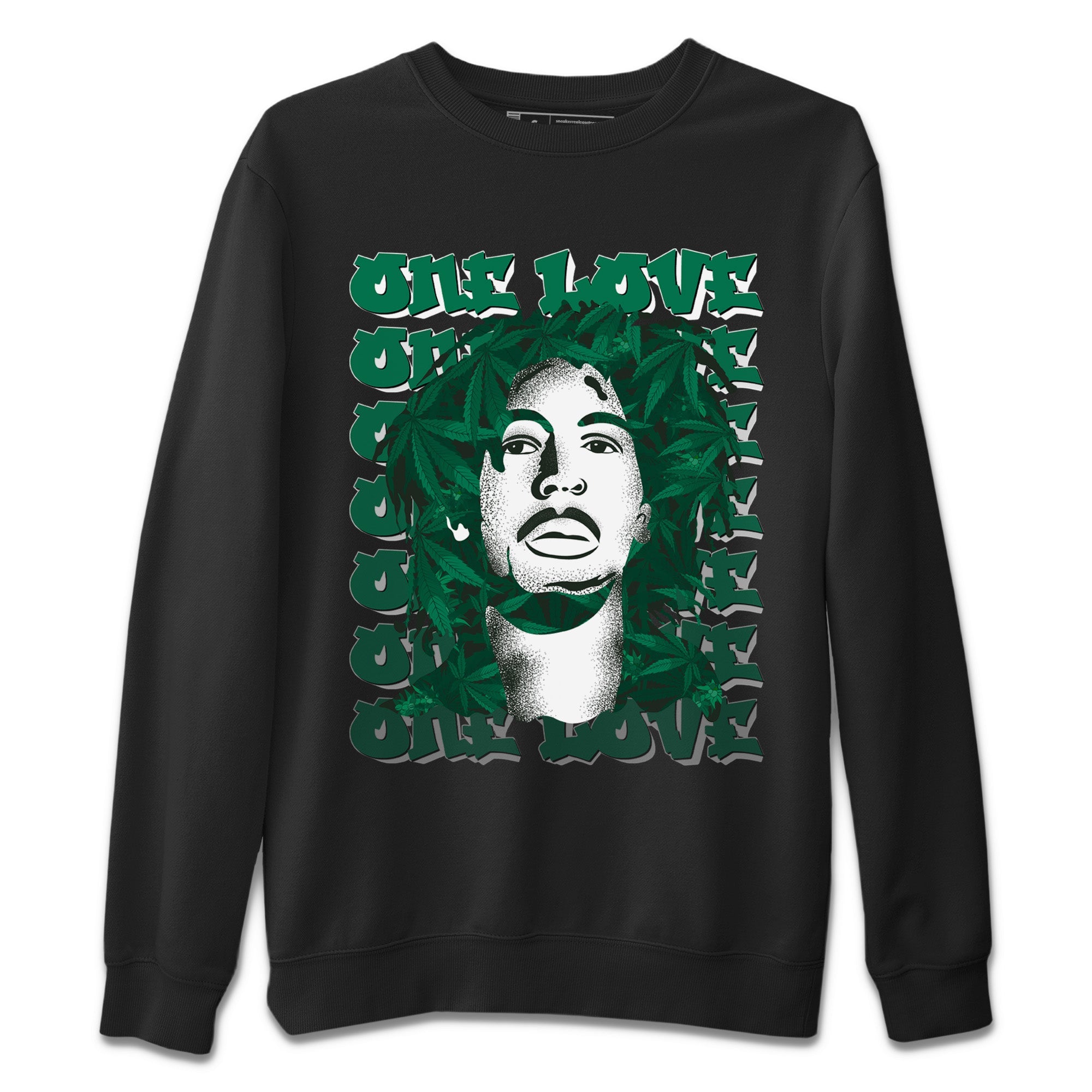 One Love Unisex Sweater – Air Jordan 1 Gorge Green, Sneakers Matching Sweater