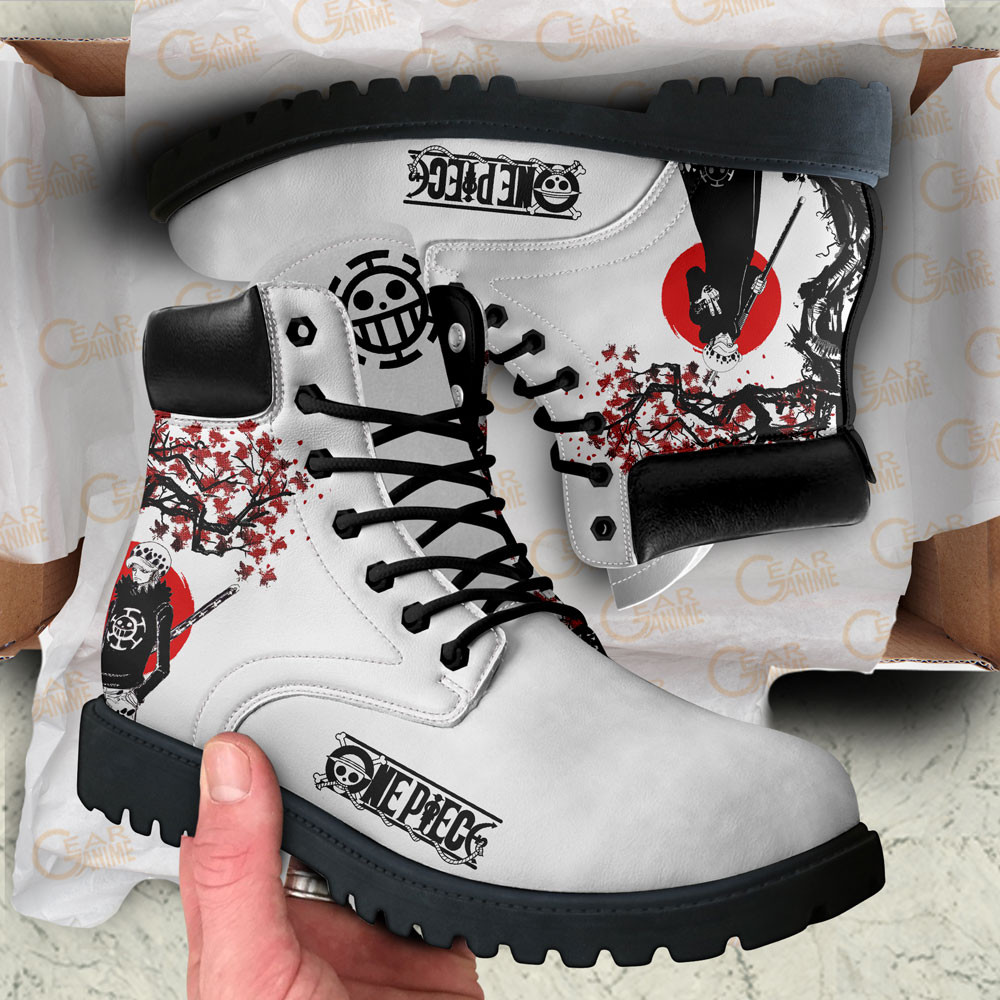 One Piece Franky Boots Anime Custom Shoes Japan Style