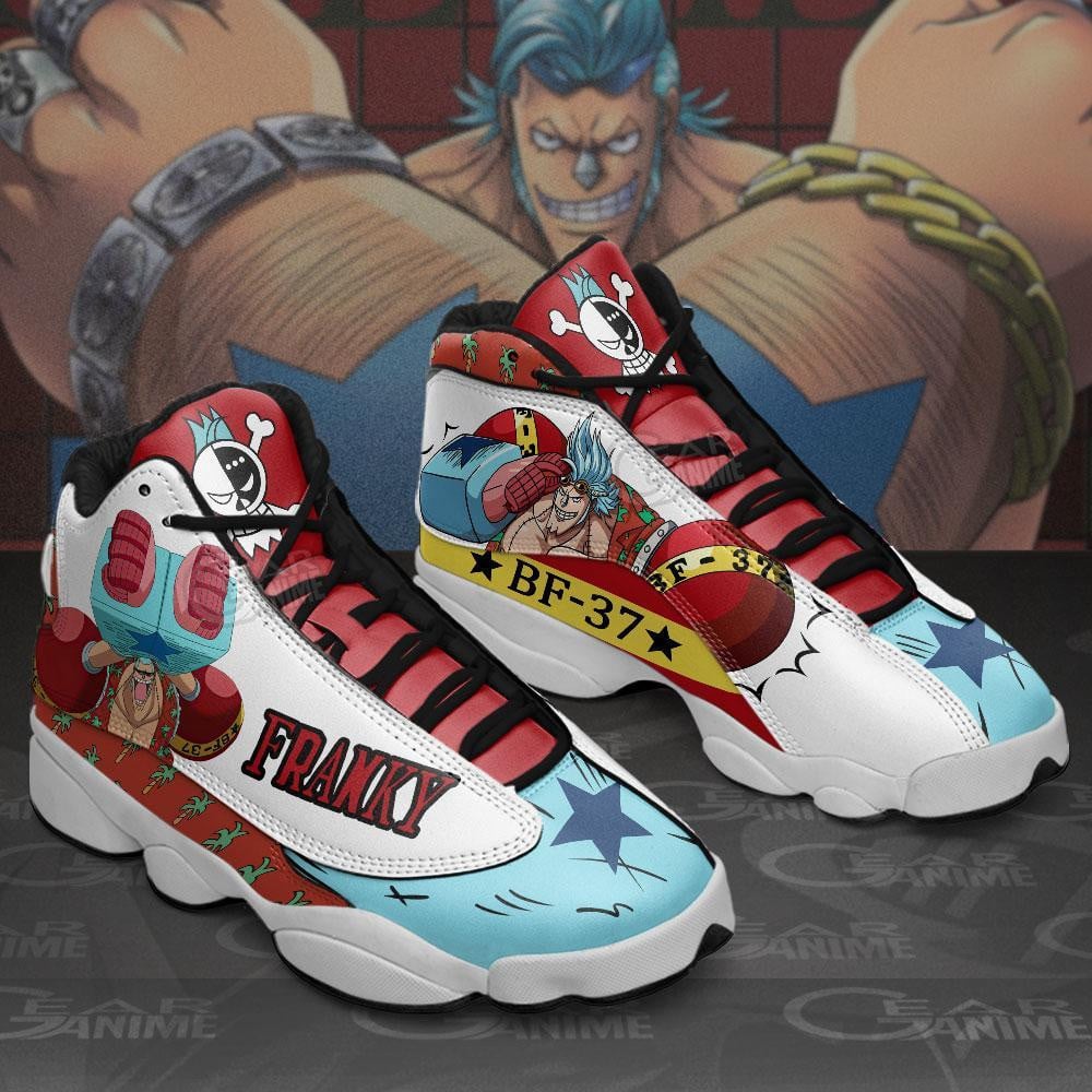 One Piece Franky JD13 Sneakers Custom Anime Shoes