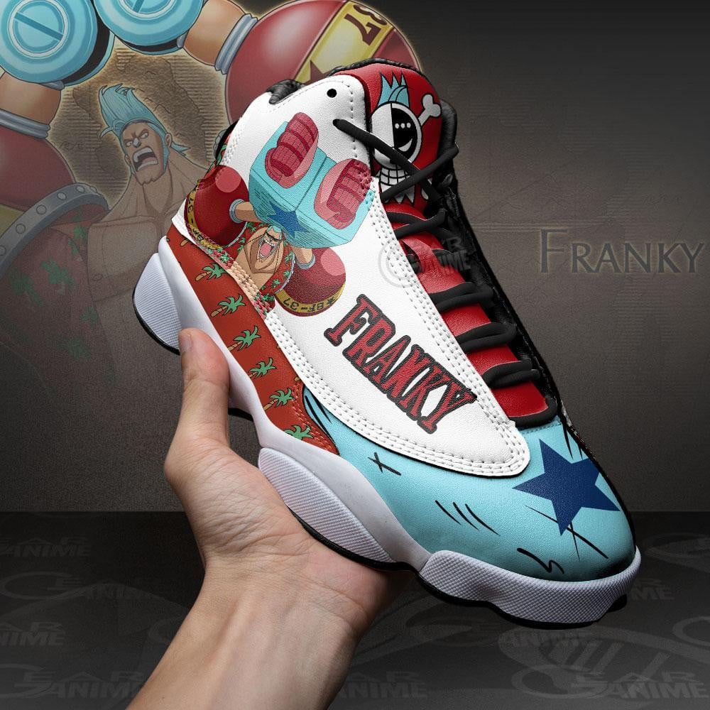 One Piece Franky JD13 Sneakers Custom Anime Shoes