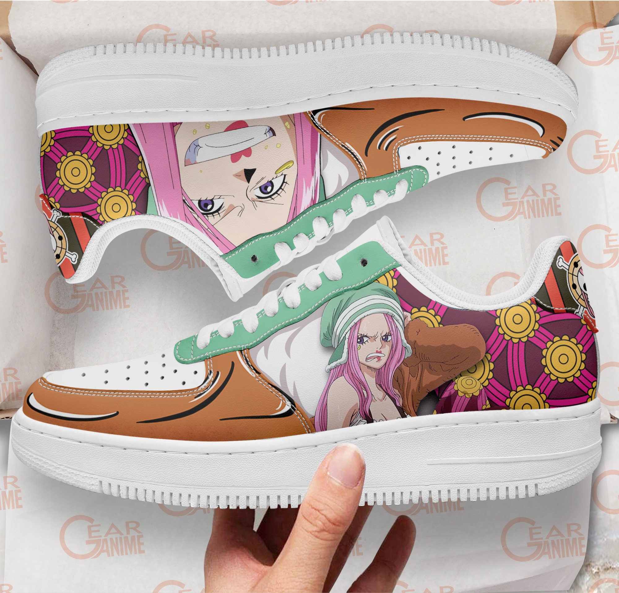 One Piece Jewelry Bonney Air Sneakers Custom For Anime Fans