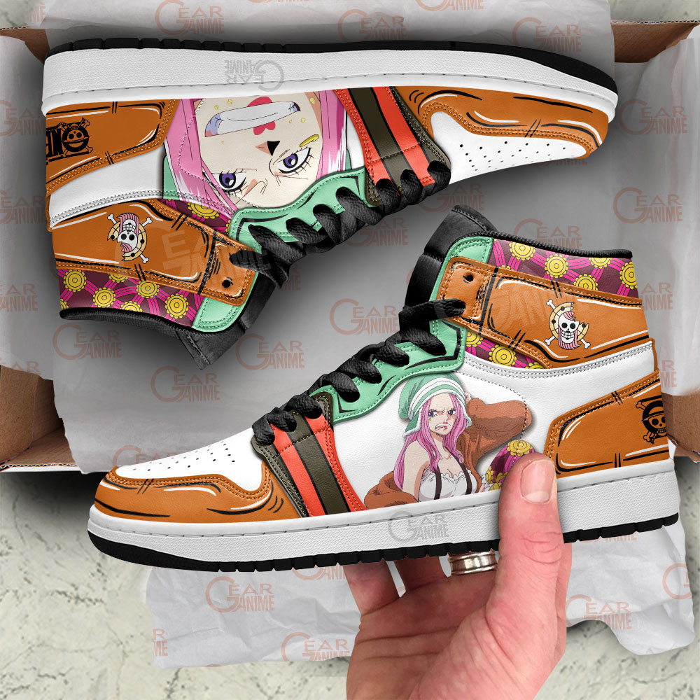 One Piece Jewelry Bonney Shoes For Anime Fans, Air Jordan Hightop
