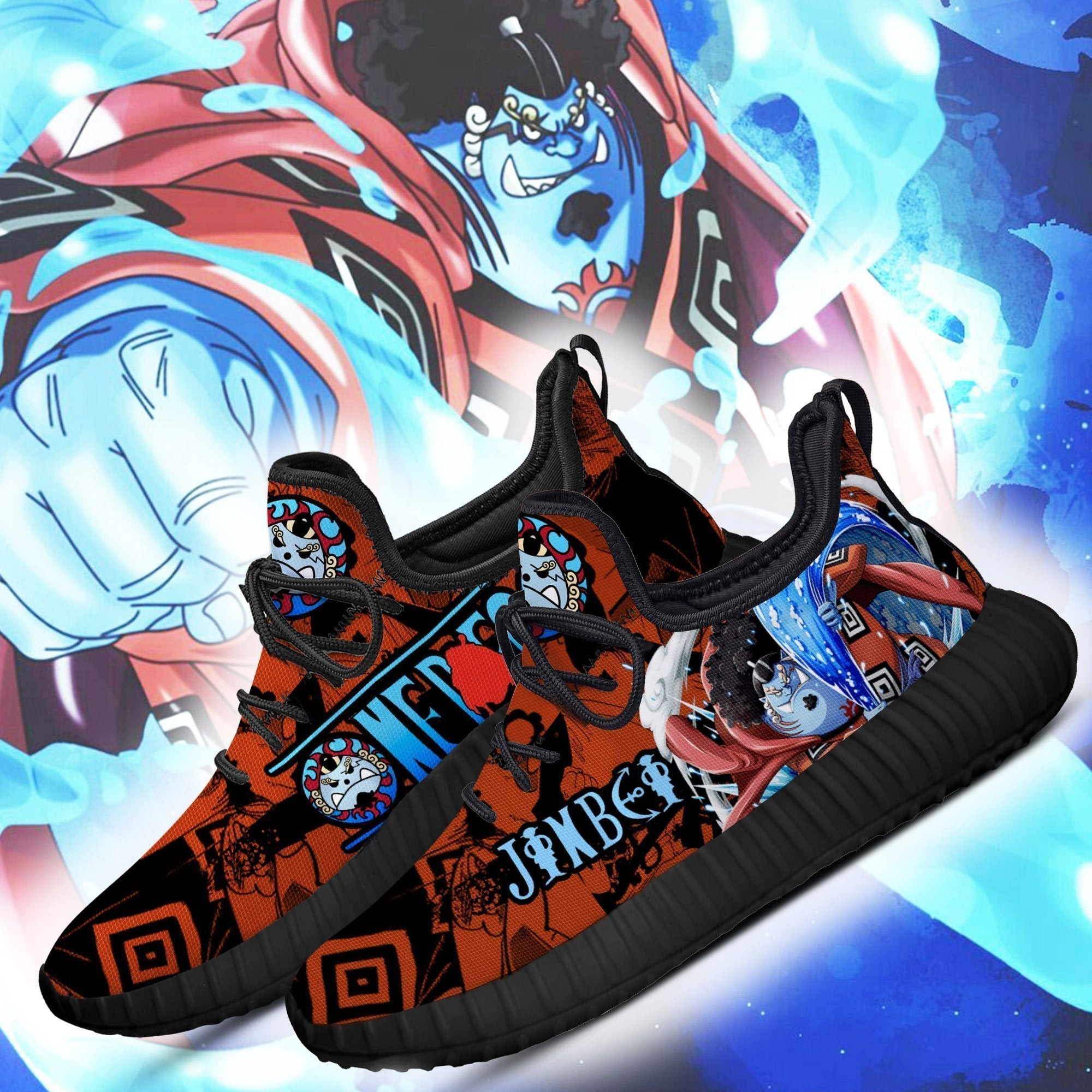 One Piece Jinbei Reze Shoes Custom One Piece Anime Sneakers