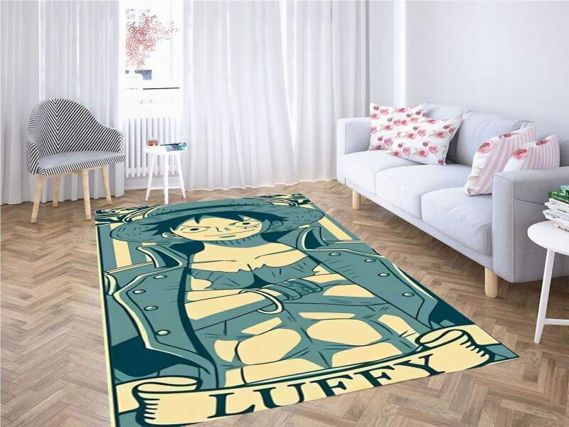 One Piece Luffy Carpet Rectangle Rug