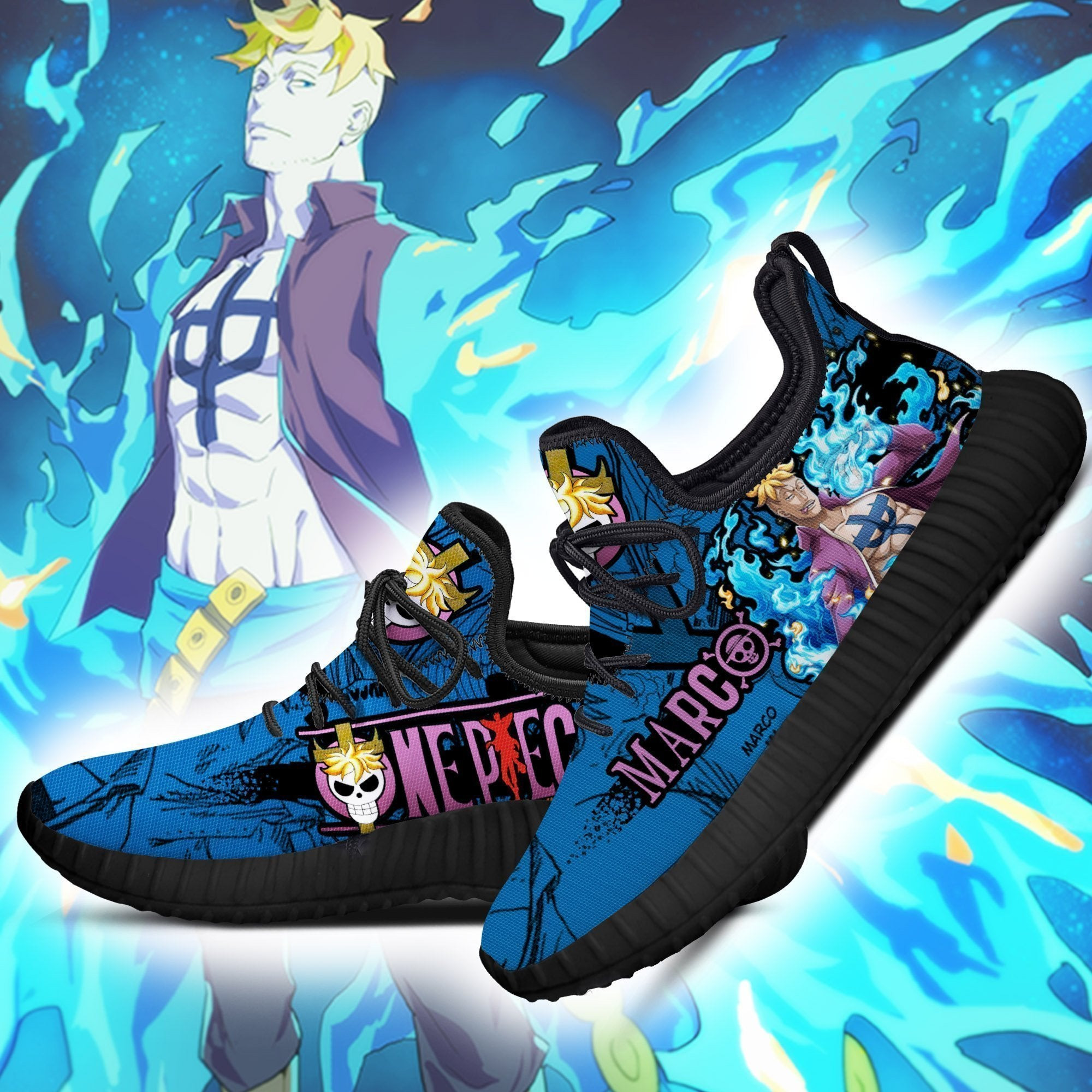 One Piece Marco Reze Shoes Custom One Piece Anime Sneakers