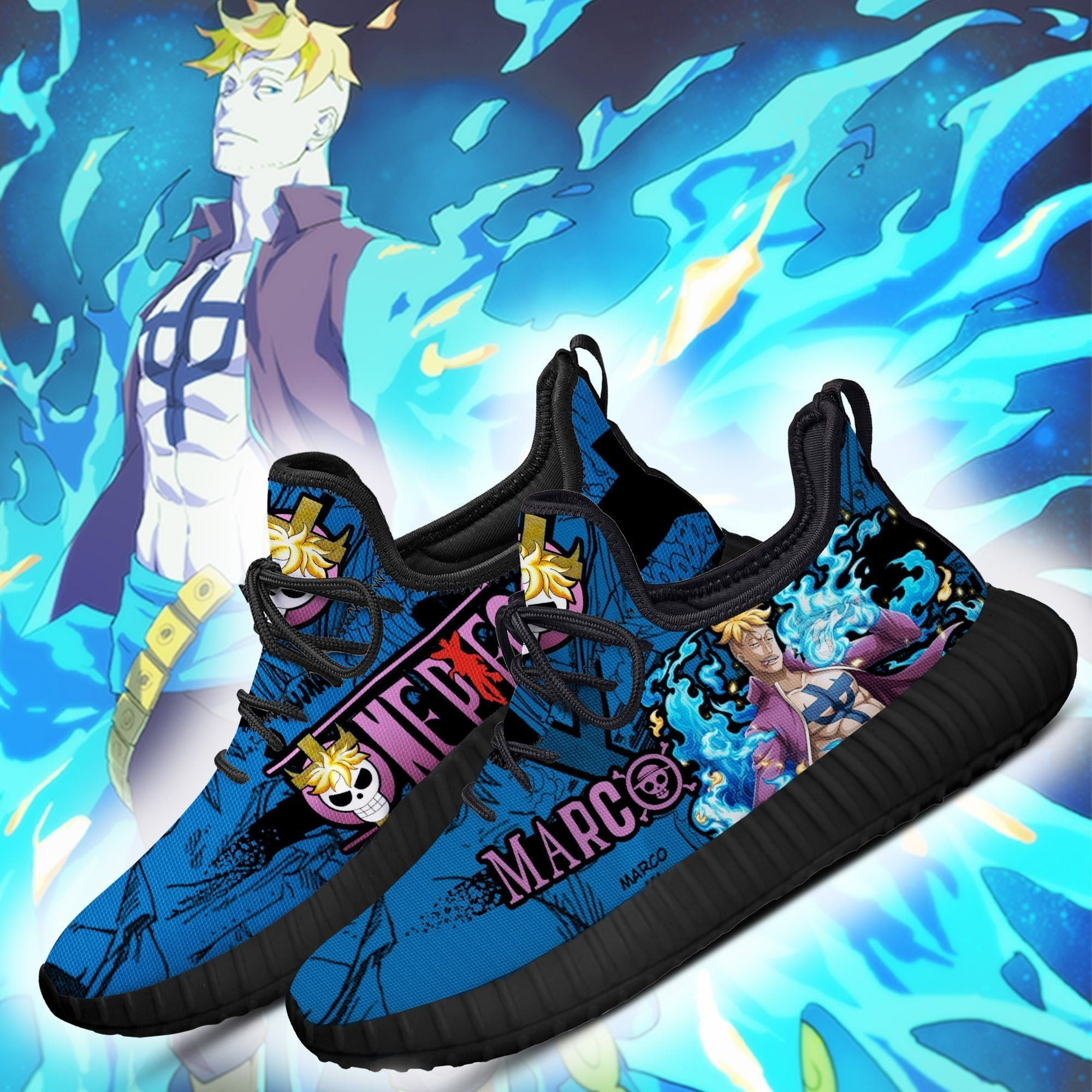 One Piece Marco Reze Shoes Custom One Piece Anime Sneakers