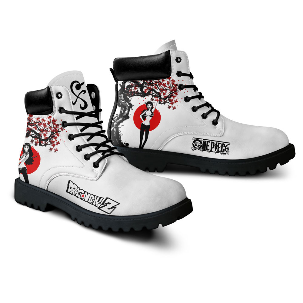 One Piece Nami Boots Anime Custom Shoes Japan Style